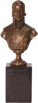 Bronzen Buste Admiraal Uschakow 7x4x19 cm