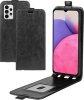 Cazy Samsung Galaxy A33 hoesje - Kunstleren Flip Cover met Pashouder - zwart