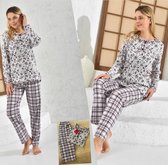 Katoen Dames Pyjama Set Maat M