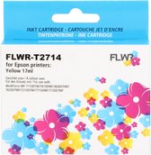 FLWR - Inktcartridge / 27XL  / Geel - Geschikt voor Epson