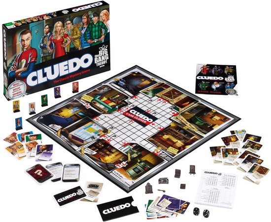 Afbeelding van het spel Winning Moves CLUEDO - The Big Bang Theory (Deutsch) Bordspel Aftrekken