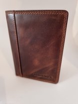 Maverick the original - portemonnee - RFID - met kaarthouder - leer - bruin