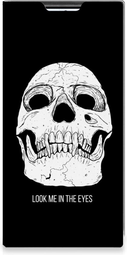 Coque pour téléphone portable Samsung Galaxy S22 Ultra Bookcase Skull Eyes