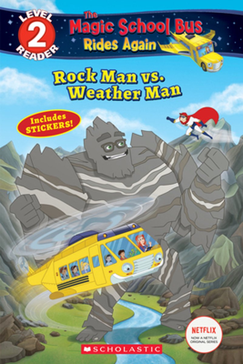 Rock Man vs. Weather Man (Magic School Bus Rides Again: Scholastic Reader, Level 2) - Samantha Brooke
