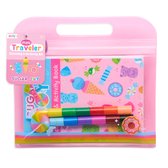 Mini Traveler Coloring & Activity Kit - Sugar Joy