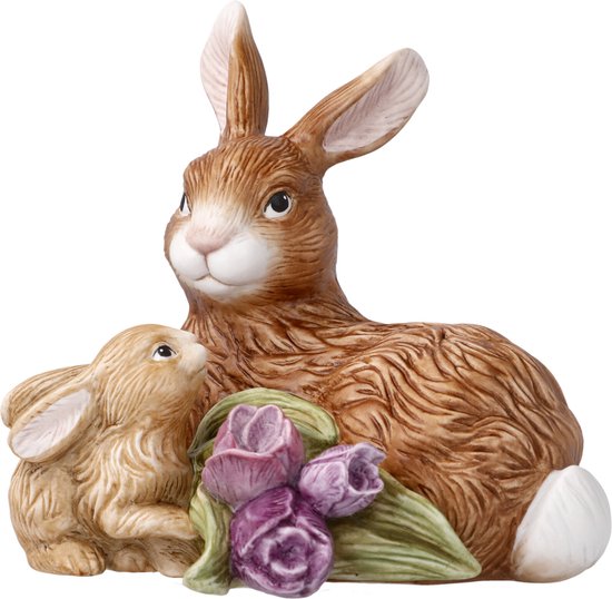 Goebel - Pasen | Statue décorative / figure Haas Année-lièvre 2022 | Porcelaine - 13cm - Edition Limited