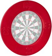 Dart Catchring R7, 4-delig, beschermring voor dartbord van 45 cm, stabiele muurbescherming, EVA, totale diameter 72 cm HM4232