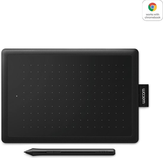 Wacom One by Small grafische tablet 2540 lpi 152 x 95 mm USB Zwart