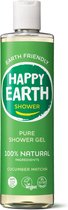 Happy Earth Pure Shower Gel Cucumber Matcha 300 ml - 100% natuurlijk