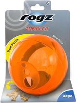 Rogz Tumbler 12 cm - Hondenspeelgoed - oranje