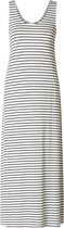 ES&SY Uvi Maxi-Jurk - White/Marine Blue - maat 44