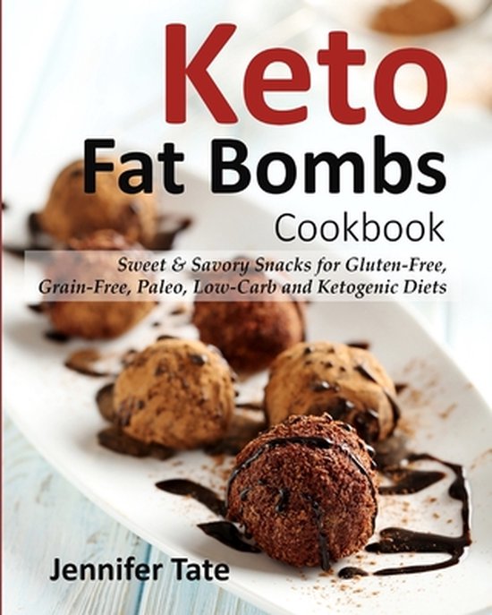 Keto Diet Cookbooks- Keto Fat Bombs Cookbook - cover