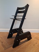 Tripp Trapp Kinderstoel Verhoger voor Kookeiland - Keuken - Bar - 25cm - Jack-Up TT - Black - Hout