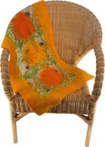 Moni Silk and Wool - Handgemaakte Sjaal - Luxe Zijde en Wol