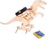 DIY houten robotdinosaurus (met 4 AA batterijen)
