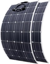 200W - zonnepaneel - Mono Flexibel Zonnepaneel - 20A/10A - Solar Controller Module - voor Auto RV Boot - 12V 24V - Solar Batterij