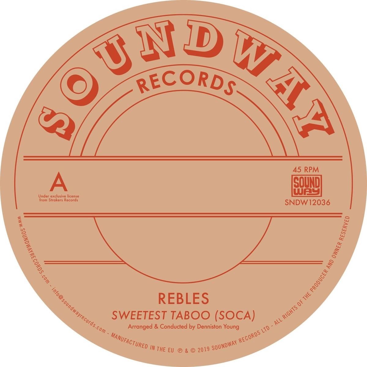 Rebles - Sweetest Taboo (Soca) (12" Vinyl Single)