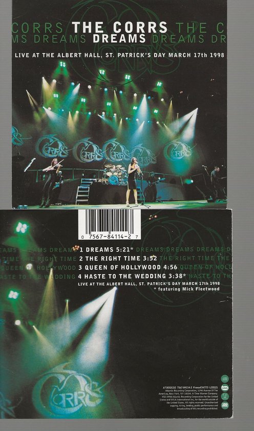 THE CORRS -LIVE 1998 ALBERT HALL