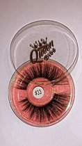 Queen Dibs wimpers 33 - nep wimpers - Nep wimpers 3D  - natural wimpers- valse wimpers- volume wimpers - natuurlijke look - fake eyelashes wispies - luxe lashes -  make-up - tiktok