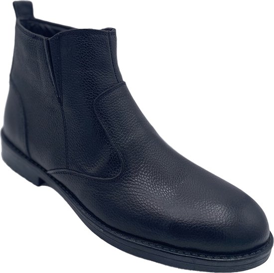 BOTTES|bottes pour hommes-chaussures pour hommes-cuir-noir-taille 41 |  bol.com
