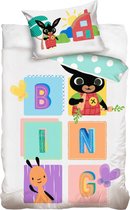 Bing Bunny Baby Dekbedovertrek BING - 100 x 135 cm - Katoen
