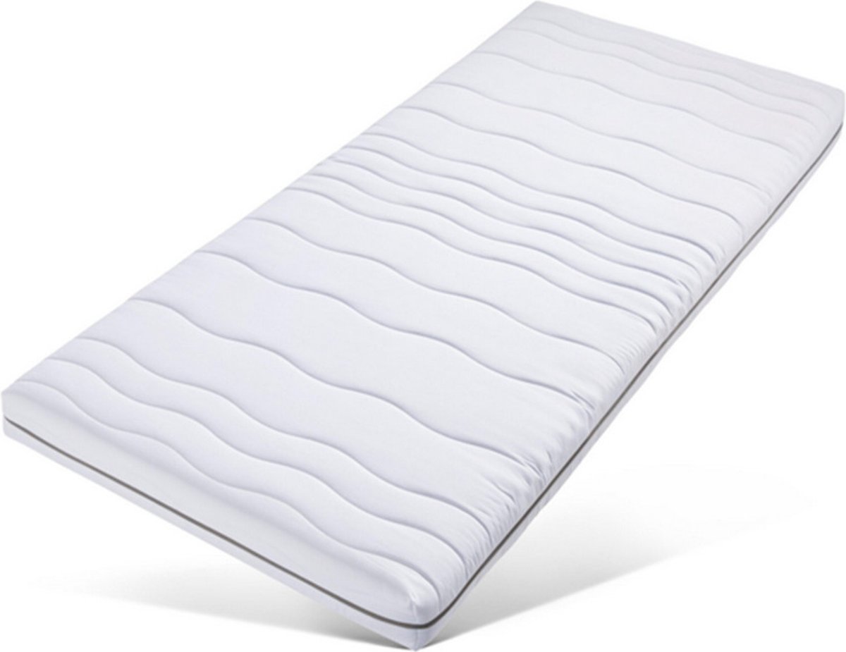NOVIO Dreamer comfortschuim matras - 80x200cm - 7 comfort zones - afritsbare hoes