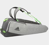Adidas 360° B7 badminton racketbag - grijs/groen