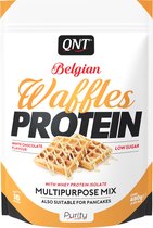 QNT Belgian Waffles Protein - 480 gr - Witte Chocolade - Eiwitwafels Bereiden