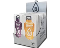 Bolero Instant limonade zakjes - Proefpakket 58 smaken (suikervrij/stevia)