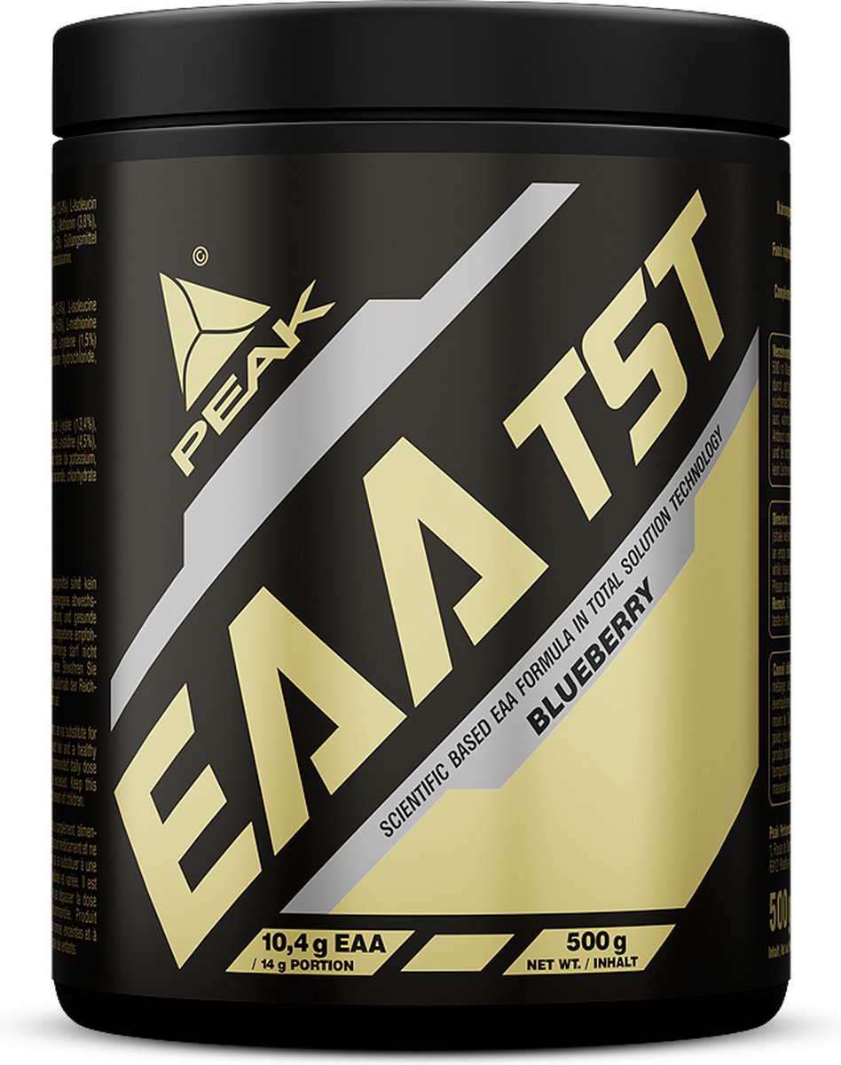Goedkoopste Peak EAA TST (500g) Blueberry - Aminozuren - EAA