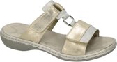 Rieker -Dames -  goud - slippers & muiltjes - maat 37