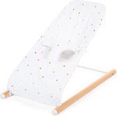 Evolux Wipstoel Hoes - Jersey - Gold Dots
