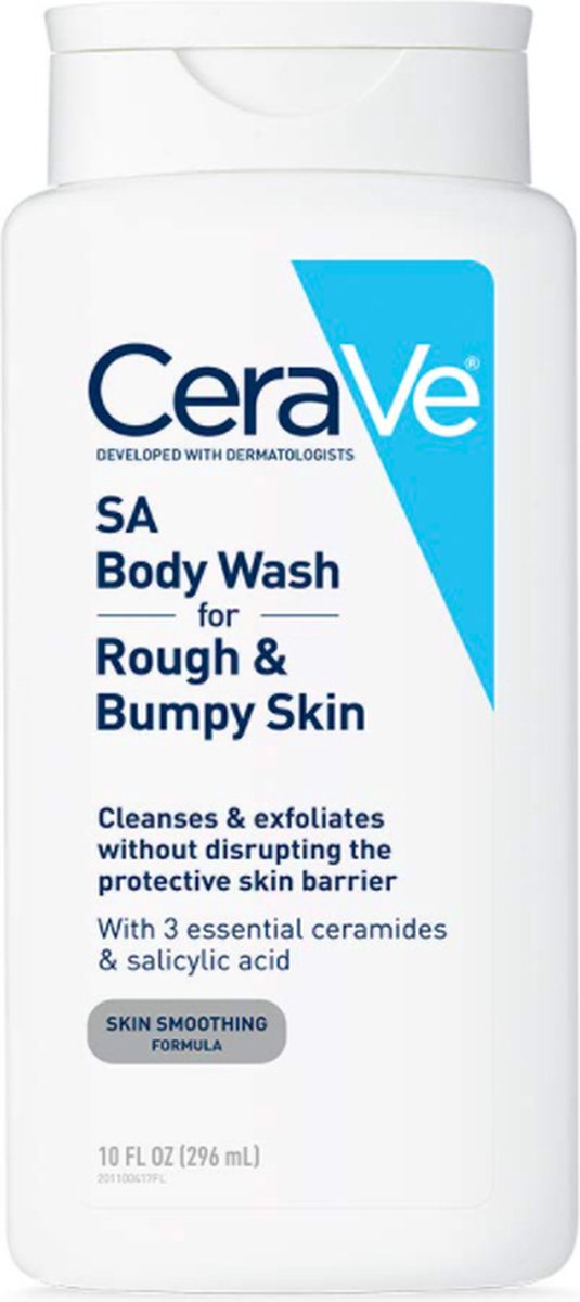 CeraVe SA Body Wash for Rough & Bumpy Skin gel douche Unisexe Corps 296 ml  | bol.com