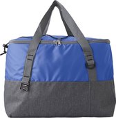 Coolerbag |Koeltas van Polycanvas goed geisoleerd 34 liter Kobaltblauw