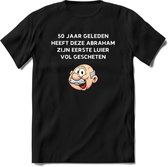 50 jaar geleden T-Shirt | Grappig Abraham 50 Jaar Verjaardag Kleding Cadeau | Dames – Heren - Zwart - 3XL