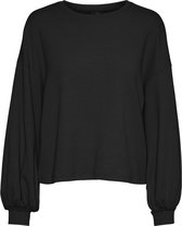 Vero Moda VMALFIE L/S O-NECK TOP FD21 dames Black - maat XS