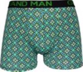 4 x Boxershorts - Grand man - Patroon in diverse kleuren - Boxershorts - Maat L