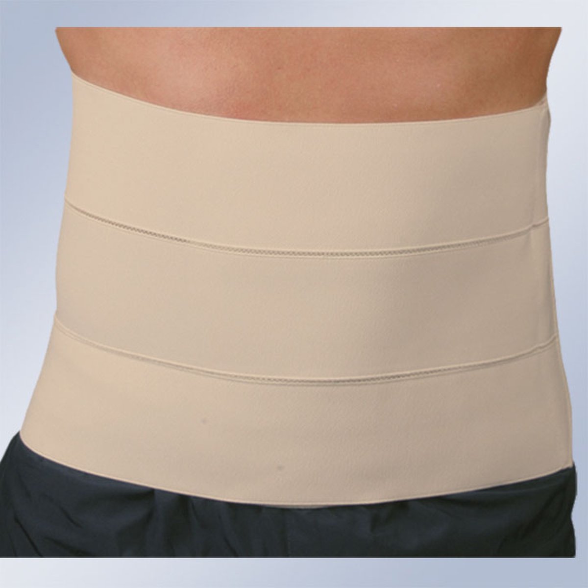 Goedkoopste Orliman buikband 3 banden Beige maat L