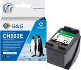 G&G 301XL voor HP 301 XL - inktcartridge- CH563EE Remanufactured - Zwart 1 stuck(s)