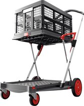 Chariot Clax /chariot pliable rouge