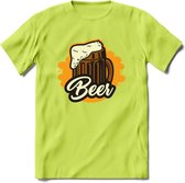 Bierpul T-Shirt | Bier Kleding | Feest | Drank | Grappig Verjaardag Cadeau | - Groen - XXL