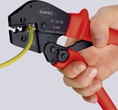 Knipex 97 52 04 Krimptang Ongeïsoleerde , open connectoren 0.1 tot 2.5 mm²