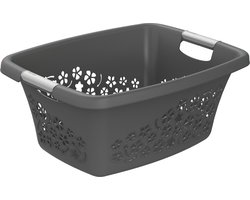 Rotho Flowers Wasmand 25L Antraciet