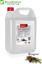 Ladanas® - Bio-Ethanol Premium 5 L - Bosgeur - Bioethanol 96,6% - Biobrandstof