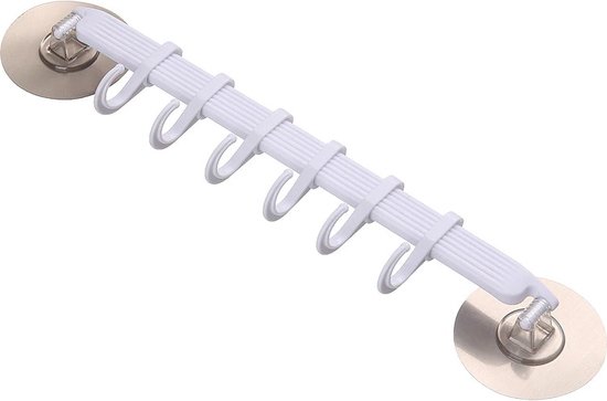 Muur Haak Hanger - Kast Houder - Handdoek haken - 6 Haken Wandmontage -  Handdoeken -  Badkamer Accessoiresrek