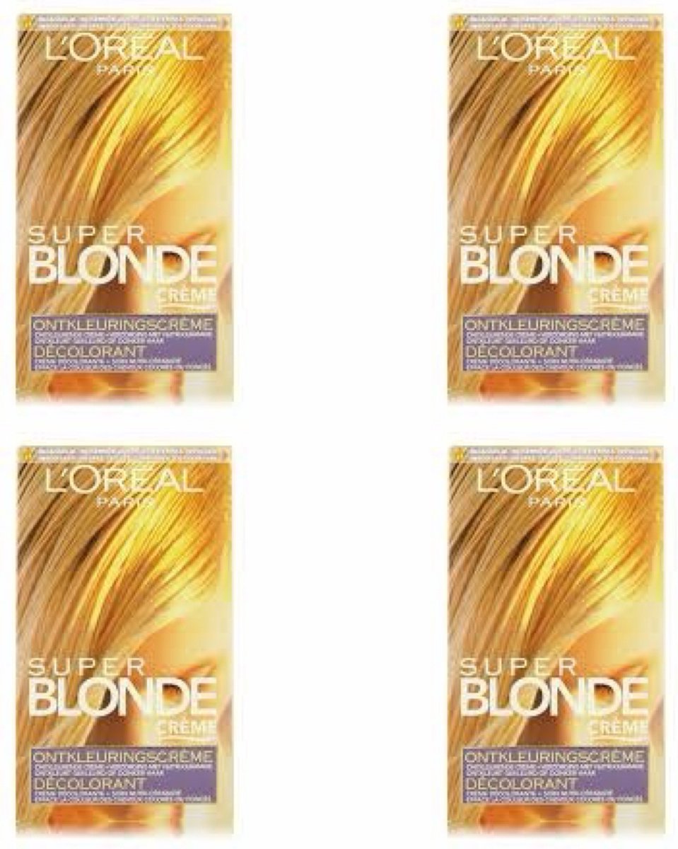L'Oréal Paris Superblond Crème Haarverf (4 STUKS)