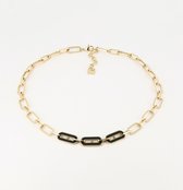 COLLIER-NECKLACE - DORE noir - gold black
