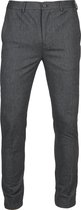 Suitable - Pantalon Travis Antraciet - Slim-fit - Pantalon Heren maat 38