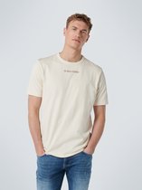 No Excess Mannen Ronde Hals T-Shirt Ecru