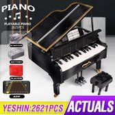 Piano speelgoed - Lego - Kinder Keyboard - Bouwstenen Speelgoed - Bouwen Kinderen - Speelgoed Kinderen - Afstandbediening